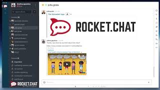 RocketChat Demo [upl. by Suqram]