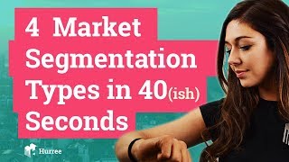 4 Market Segmentation Types in 40ish Seconds [upl. by Meghan]