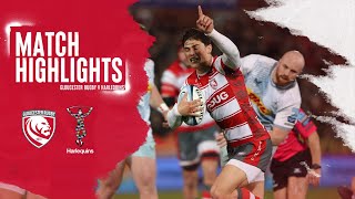 Highlights  Gloucester Rugby v Harlequins [upl. by Kendry]