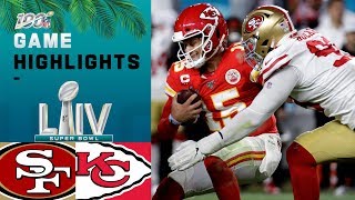 49ers vs Chiefs  Super Bowl LIV Game Highlights [upl. by Urbannai]