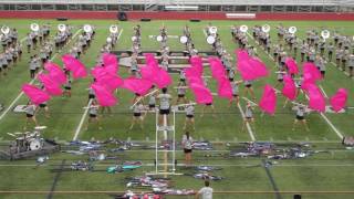 Troy Colt Marching Band preview  pregame show  Confident Color Guard 8192016 [upl. by Annmaria]