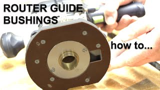 Router Bushings  Guide bushes  Template Guides [upl. by Plotkin468]