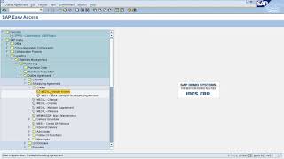 SAP MM  Scheduling Agreement [upl. by Maryjo]