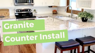 Installing Granite Countertops [upl. by Khano]