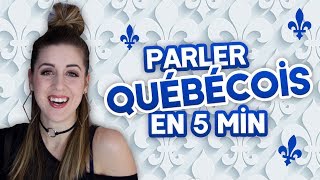 PARLER QUÉBÉCOIS EN 5 MINUTES  DENYZEE [upl. by Leffert]