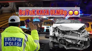 BÜYÜK KAZA ÇERKEZKÖY YOLUNA GİDERKEN 😔 [upl. by Sig]