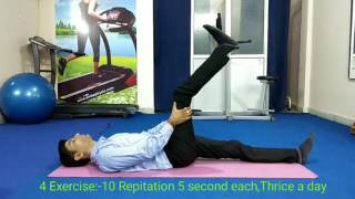 6 Best Physiotherapy Exercises for L4L5 slipped disc at home [upl. by Illyes]