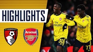 HIGHLIGHTS  Bournemouth 12 Arsenal  Emirates FA Cup [upl. by Safir]