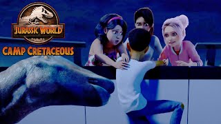 Jurassic World’s Scariest Dinosaur Attacks Part 1 in 4K HDR  Jurassic World [upl. by Quintin]