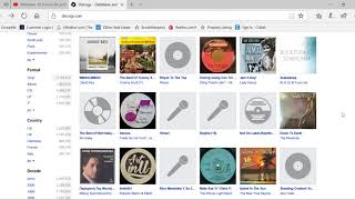 Discogs Introduction Tutorial Part 1 Landing page  Vinyl Comminty [upl. by Anayik]