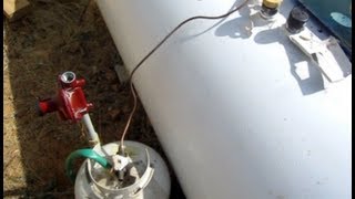 How To Transfer Propane Gas From One Tank To Another [upl. by Stich]