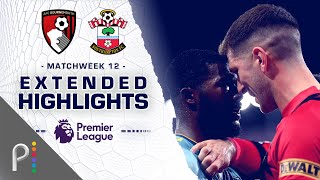 Bournemouth v Southampton  PREMIER LEAGUE HIGHLIGHTS  10192022  NBC Sports [upl. by Alegnaoj]