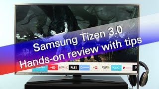 Samsung Tizen 30  Handson review with tips [upl. by Ecenahs]