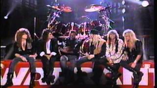 Warrant Cherry Pie LIVE on Arsenio Hall [upl. by Erdnua]