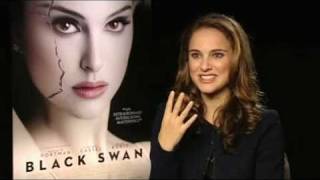 Black Swan Video Interview with Natalie Portman [upl. by Aneeuq]