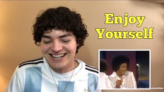 The Jacksons  Enjoy Yourself  REACTION [upl. by Nennahs]