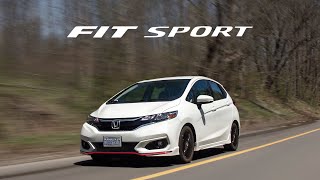 2018 Honda Fit Sport Review  Back to Basics [upl. by Oberstone965]