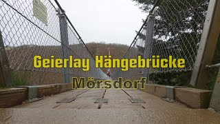 Hängebrücke Geierlay Mörsdorf [upl. by Nilyad]