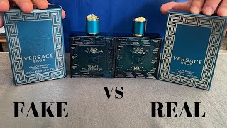 Fake vs Real Versace Eros Eau De Parfum 100 ML [upl. by Symon]