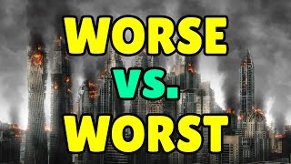 WORSE vs WORST The English Lesson You Never Had [upl. by Ordway]