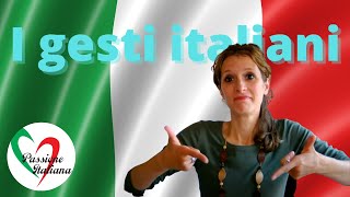 Learn Italian i gesti italiani  Italian hand gestures pt 1 [upl. by Sathrum]