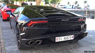 Lamborghini Huracán INSANE Revving and Sound [upl. by Ardith150]