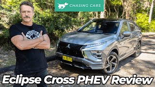 Mitsubishi Eclipse Cross plugin hybrid 2022 review  what’s the real electric range  Chasing Cars [upl. by Cope]