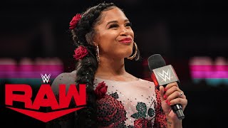 Bianca Belair wants to become a double champion at Charlotte Flair’s expense Raw Oct 18 2021 [upl. by Nnair868]