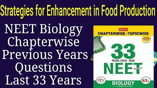 Strategies for enhancement in food production class 12 neet previous year questions [upl. by Nine]