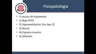 Insuficiencia Respiratoria Aguda  Parte 1 Fisiopatología [upl. by Ocko]