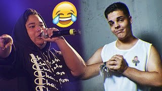 MOMENTOS GRACIOSOS en BATALLAS de RAP😂  Rimas Graciosas Autopunchlines Fails [upl. by Rosamond]