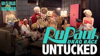 Untucked RuPauls Drag Race Season 8  Episode 1 quotKeeping It 100quot [upl. by Nodnol199]