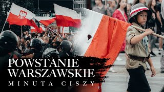 Godzina quotWquot  Powstanie Warszawskie  Warsaw Uprising  Minuta ciszy [upl. by Alessandro]