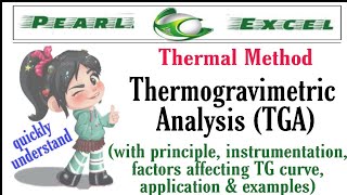 Quickly understand thermogravimetric analysis TGA all concepts [upl. by Ocihc]