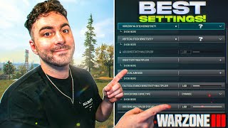 BEST WARZONE CONTROLLER CONSOLE SETTINGS AND GRAPHICS SETTINGS [upl. by Gauntlett28]