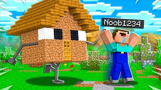 15 Ways to PRANK Noob1234s Minecraft House [upl. by Ennovi]