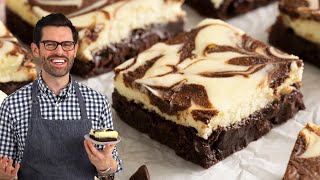 AMAZING Cheesecake Brownies Recipe [upl. by Nelluc]