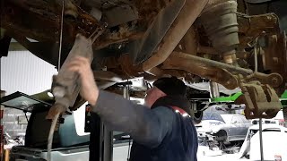 Range Rover Sport EPB Actuator Removal [upl. by Warfold]