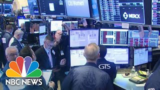 Stock Trading Halted After Markets Plunge At Market Open  NBC News [upl. by Oswell]