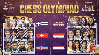 FIDE Chess Olympiad 2022 Day 3 [upl. by Trinatte]