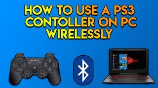 How To Use A PS3 Controller On A PC Wirelessly [upl. by Dante]