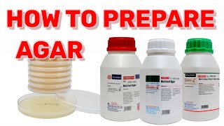 How to prepare agar Step by step guide MEDICAL LABORATORY SCIENCE [upl. by Emlynn]