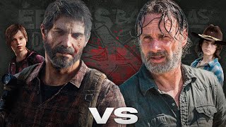 Rick Grimes vs Joel Épicas Batallas de Rap del Frikismo  Keyblade ft Maydawa [upl. by Porett]