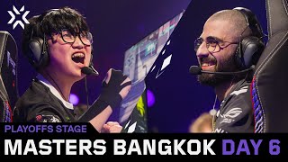 VALORANT Masters Bangkok  Playoffs  Day 1 [upl. by Ellehcim]