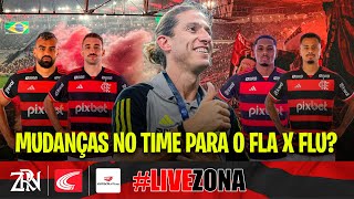 PROVÁVEL ESCALAÇÃO DO FLAMENGO COM ORTIZ DE VOLANTE [upl. by Airak]