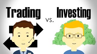 The Difference Between Trading and Investing [upl. by Zehc]