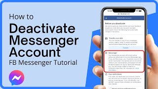 How To Deactivate Messenger Account 2023 NEW UPDATE [upl. by Zahc]