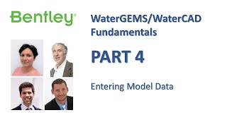 WaterGEMSWaterCAD Fundamentals Part 4 Entering Model Data [upl. by Hadria338]