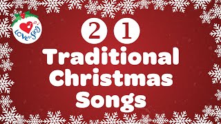 21 Traditional Christmas Carols with Lyrics [upl. by Mordy]