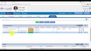 Electronic Prescription  Practice EHR [upl. by Marie-Jeanne]